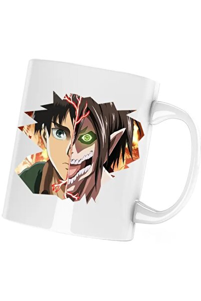 INOVATIX Cana Eren Yeager Attack on Titan AOT Manga Anime, alba, 330 ml