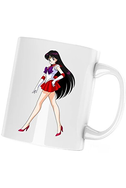 INOVATIX Cana Sailor Moon Mars Cadou de Ziua Îndrăgostiților, alba, 330 ml