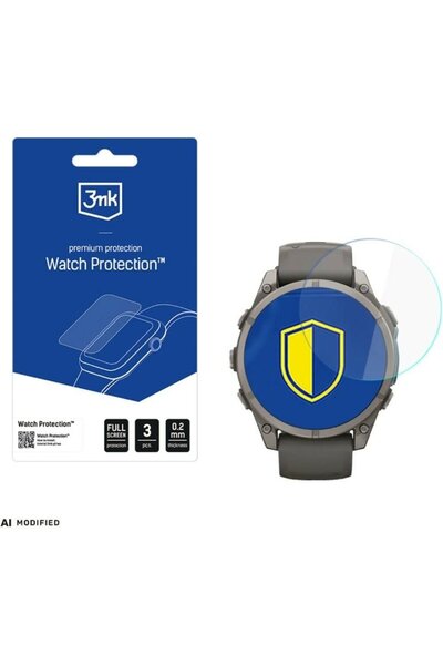3MK Εύκαμπτο υβριδικό γυαλί ρολογιού για Garmin Fenix 9 47mm