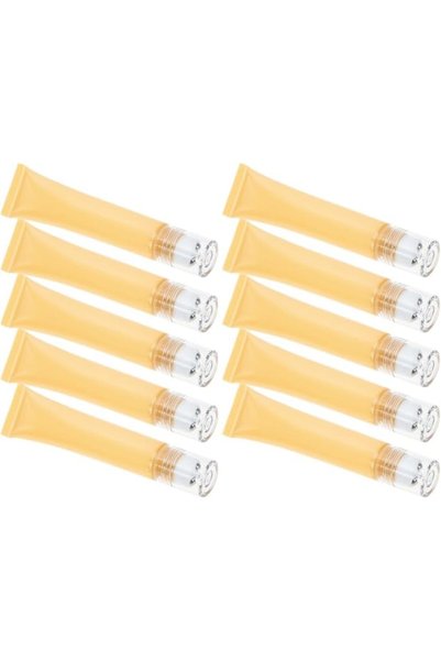 FRCOLOR 10pcs Portable Eye Cream Tubes Refillable Dispenser for Travel Lightw...