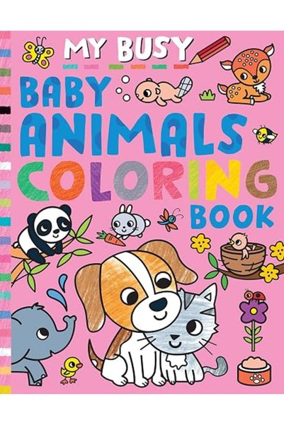 GENERAL My Busy Baby Animals Coloring Book