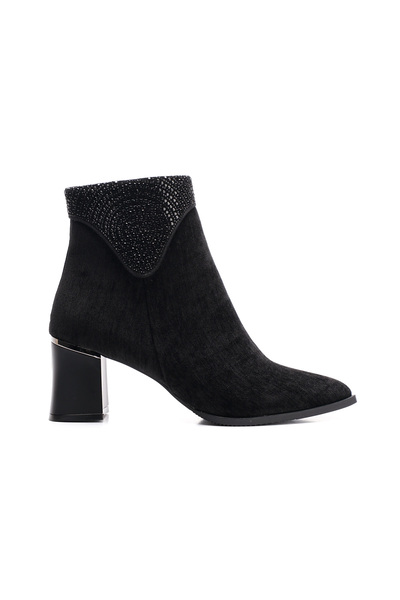 nhtshoes Γυναικείες βραδινές μπότες με τακούνι σε στυλ Stoned