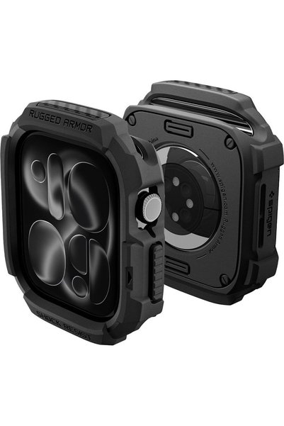 Spigen Ανθεκτική Θωράκιση - Apple Watch 12 46mm - Μαύρο Ματ - (ACS11886)