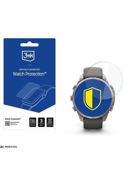 3MK Εύκαμπτο υβριδικό γυαλί ρολογιού για Garmin Fenix 9 Pro Solar 47mm