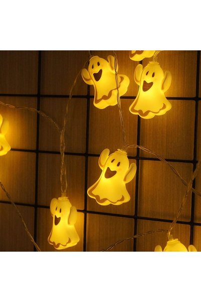 Modee Lighting Διακοσμητική Γιρλάντα LED Modee Halloween με Φαντάσματα (165εκ...