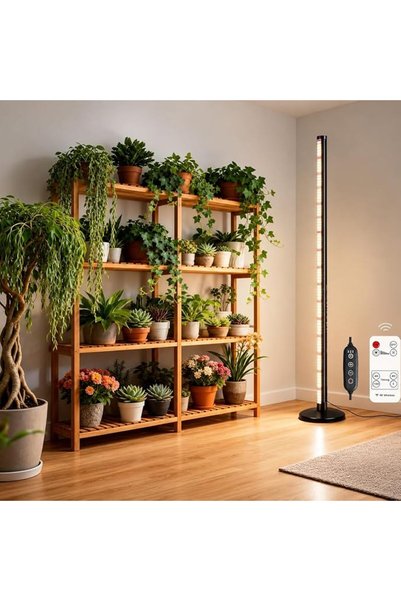 BOOMBOOMBOOM Grow Lights for Indoor Plants with Timer and Remote Control,165 ...