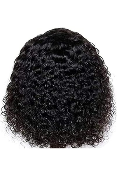 KASTWAVE Short Wigs 4x4 Lace Closure Wigs Brazilian Curly Wave Lace Front Wig...