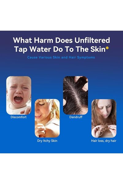 ALTHY Vitamin C Revitalizing Shower Head Water Filter