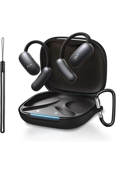 GENERAL غطاء سيليكون لسماعات Soundcore AeroFit 2 من Anker، غلاف ناعم مقاوم لل...
