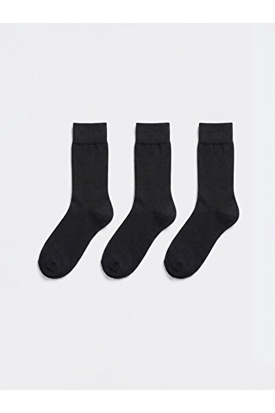 LC Waikiki Rmz Gi̇yi̇m Farkiyla Men's Socks 3-Piece Set