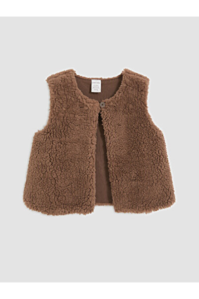 LC Waikiki Rmz Gi̇yi̇m Farkiyla Zero Roba Collar Baby Girl Vest