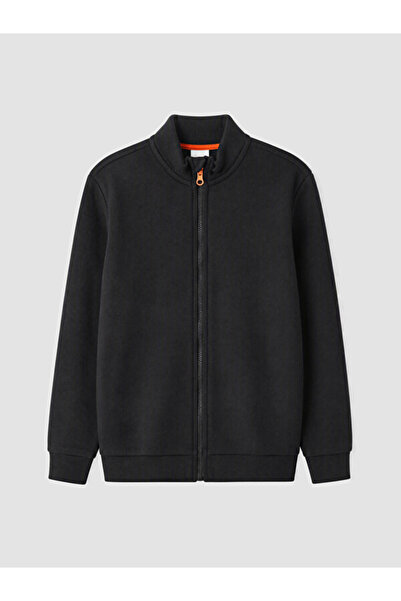 LC Waikiki Rmz Gi̇yi̇m Farkiyla Boys' Fleece Zipper Sweatshirt