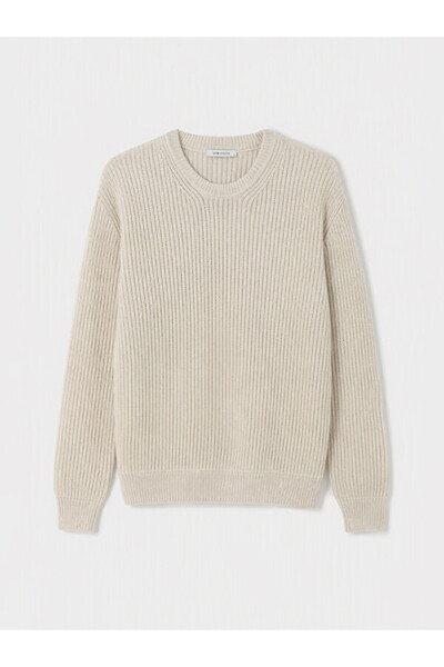 LC Waikiki Rmz Gi̇yi̇m Farkiyla Zero Roba Collar Men's Knitwear Sweater