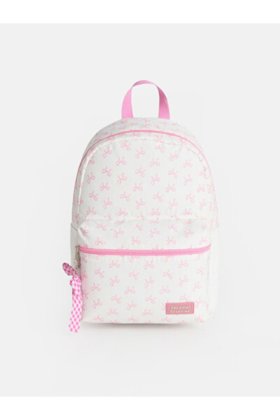 LC Waikiki Rmz Gi̇yi̇m Farkiyla Embroidered Girls' Backpack