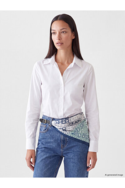 LC Waikiki Rmz Gi̇yi̇m Farkiyla Women's Belt with Shawl Figure