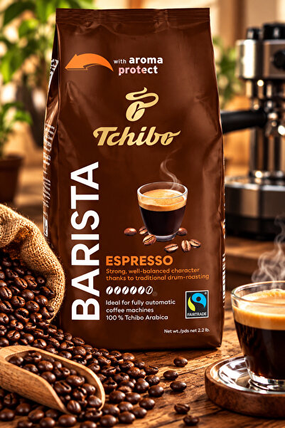 Tchibo Barista Espresso, cafea boabe, 1 kg