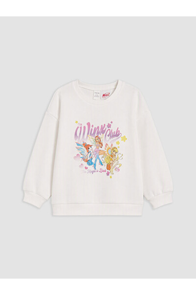 LC Waikiki Rmz Gi̇yi̇m Farkiyla Winx Club Printed Sweatshirt