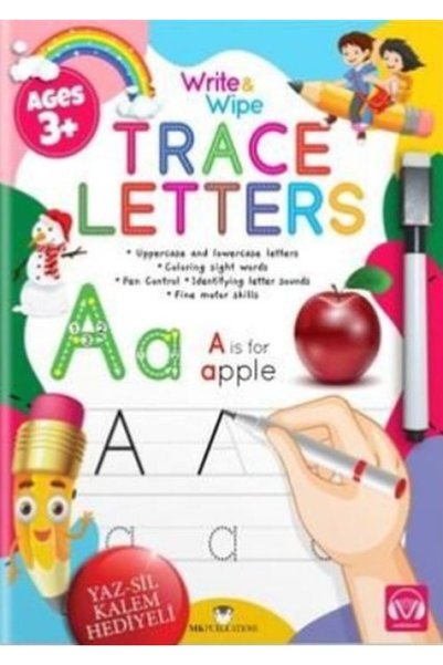 ARNEER Write And Wipe Trace Letters