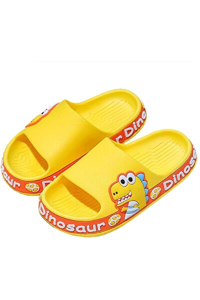 GENERAL Kids Cartoon Dinosaur Sandals, Non-Slip, Soft Sole