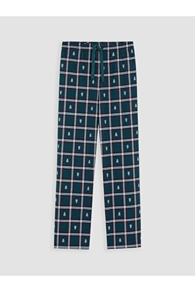 LC Waikiki Rmz Gi̇yi̇m Farki̇lya New Year's Themed Men's Pajama Bottoms
