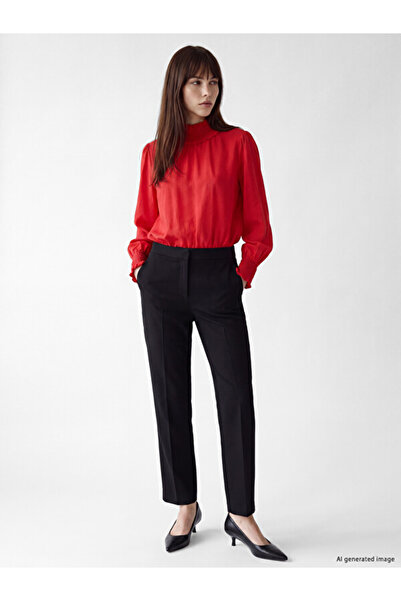 LC Waikiki Rmz Gi̇yi̇m Farkiyla Slim Fit Women's Trousers