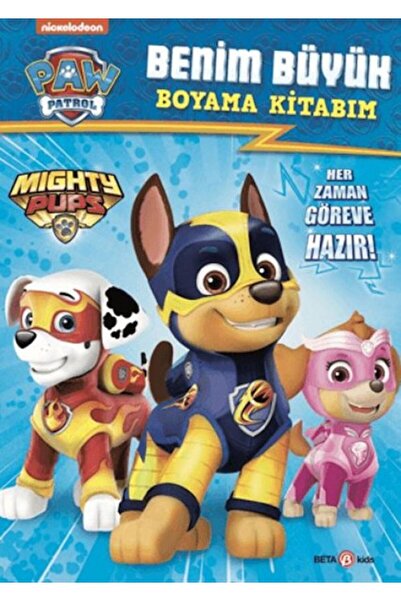 ARNEER Paw Patrol Benim Büyük Boyama Kitabım