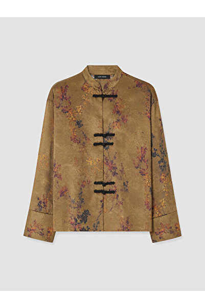 LC Waikiki Rmz Gi̇yi̇m Farkiyla Dik Roba Collar Chinese Buttoned Blouse