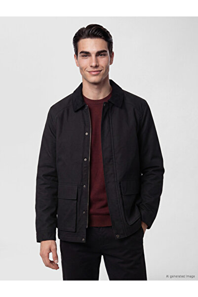 LC Waikiki Esvab • Modern & Distinctive Standard Fit Contrast Roba Collar Men...