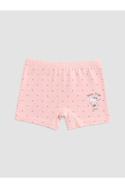 LC Waikiki Rmz Gi̇yi̇m Farkiyla Hello Kitty Printed Girls' Boxer