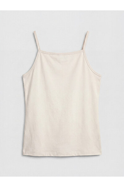 LC Waikiki Rmz Gi̇yi̇m Farkiyla Girls' Tank Top with Drawstring Straps