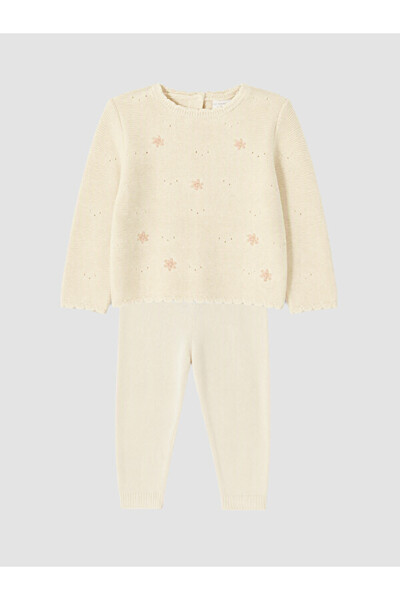 LC Waikiki Rmz Gi̇yi̇m Farkiyla Printed Baby Girl Set