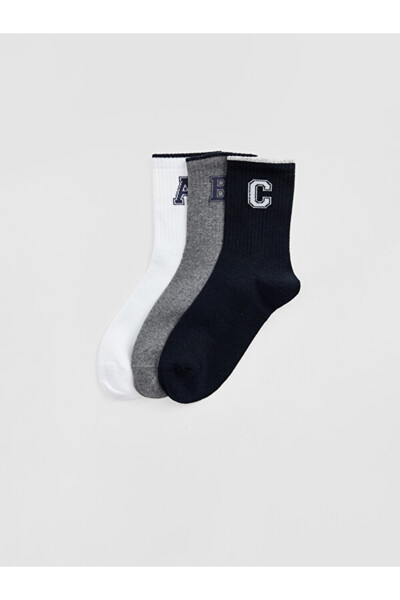 LC Waikiki Men's Sock Socks 3-Piece Set for Style Enthusiasts from Uzg Store