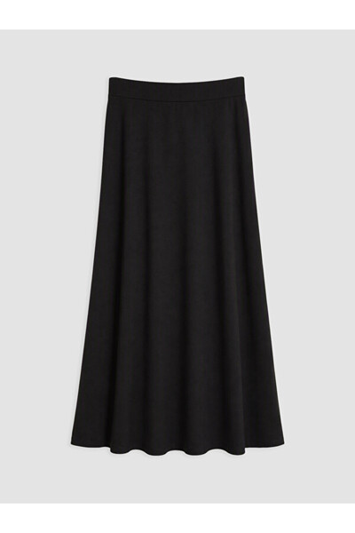 LC Waikiki Rmz Gi̇yi̇m Farkiyla A-Line Skirt with Waist Drawstring