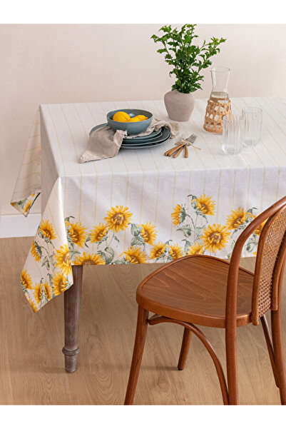 LC Waikiki Quality Pieces from Çelebi Store Sunflower Embroidered Tablecloth ...