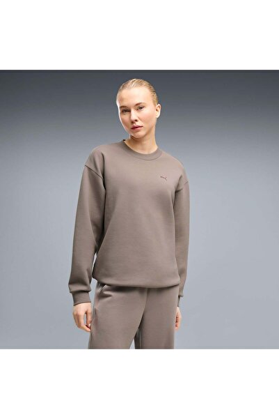 Puma سترة نسائية من W Cloudspun برقبة دائرية 529154-81
