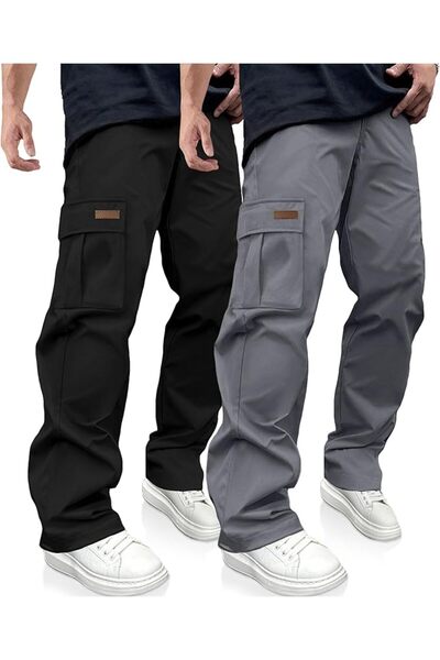GENERAL PLEPAN mens Plepan Men's Casual Cargo Pants Street Style (pack of 1)