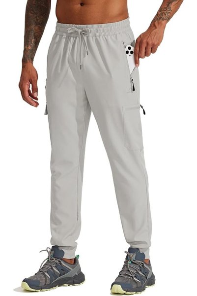 GENERAL WILLIT Men's Hiking Joggers Travel Athletic Pants Lightweight Quick D...