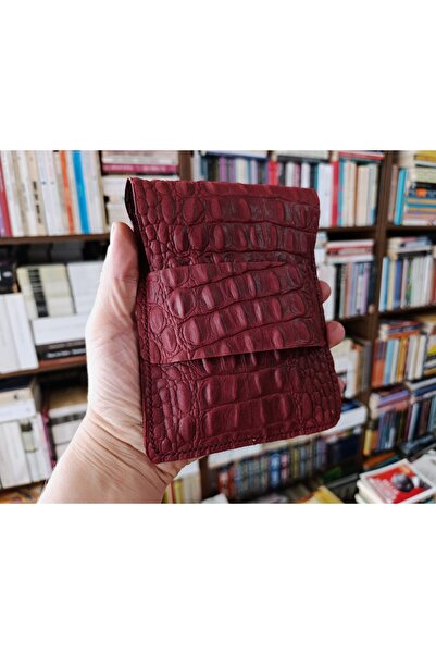 Deri Özel Kalemleriniz Için Kalemlik Kalem Kutu ( 8*9 Kalem Için ) 28 Cm \ 13 Cm DAK353