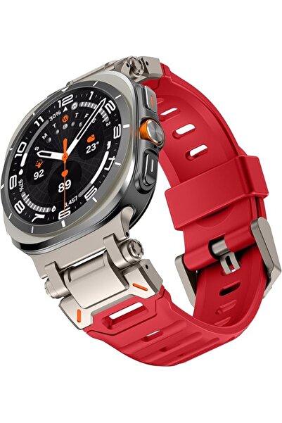 XMUXI Compatible with Samsung Galaxy Watch Ultra 47mm Band for Men FKM Fluoro...
