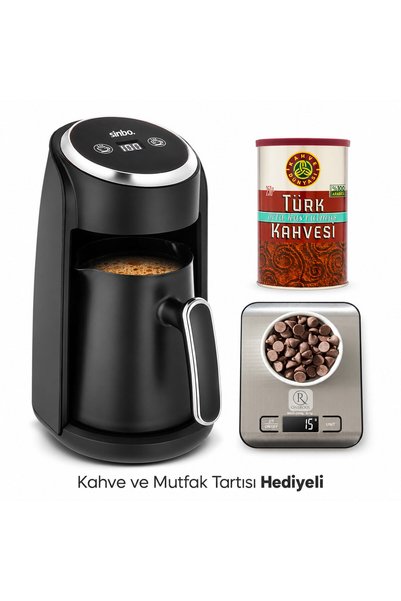 Sinbo Köpüklü Türk Kahvesi Türk Kahvesi Makinesi SCM-2978 Türk Kahvesi ve Tartı Hediyeli