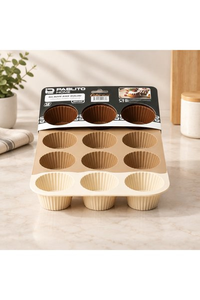 FMA 12-Compartment Combined Silicone Cake Mold