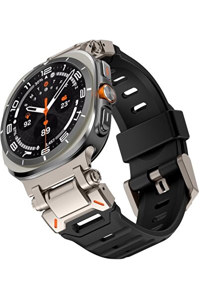 XMUXI Compatible with Samsung Galaxy Watch Ultra 47mm Band for Men FKM Fluoro...