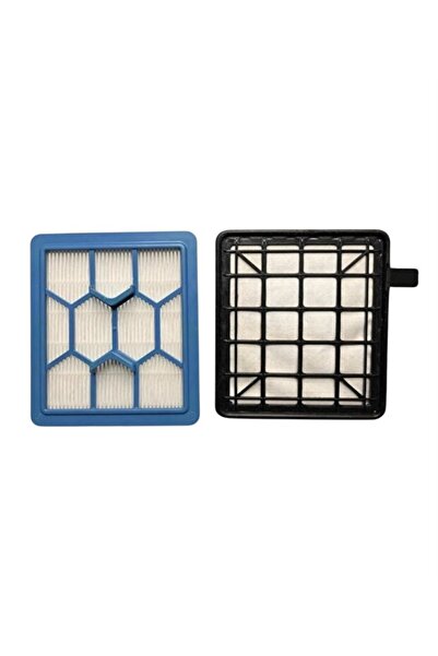 iFilter Set de 2 filtre Hepa compatibile cu ieșirea față și spate Fakir Freel...