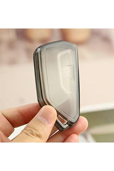 bigkey Volkswagen golf tiguan t roc cupra skoda key case pink diamond stone p...