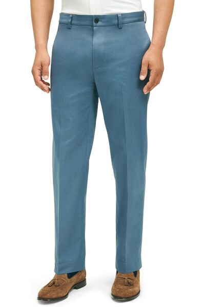 BROOKS BROTHERS mens Regular Fit Stretch Lightweight Advantage Chino Pants Ca...