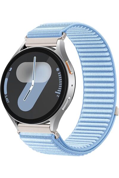 XMUXI 20mm Watch Strap Nylon Compatible with Galaxy Watch 7/6/5/4 40mm 44mm B...