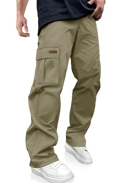 GENERAL PLEPAN mens Plepan Men's Casual Cargo Pants Street Style (pack of 1)