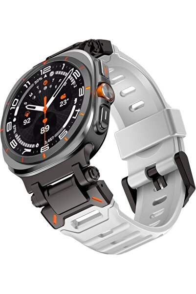 XMUXI Compatible with Samsung Galaxy Watch Ultra 47mm Band for Men FKM Fluoro...