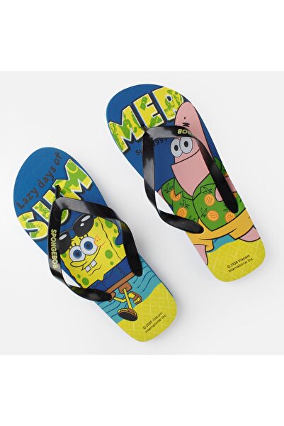 OEM Slapi Albastri Sponge Bob pentru Barbati 41-42