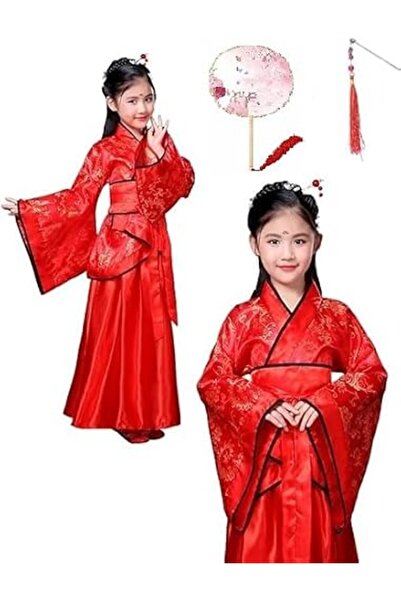 Generic Traditional Chinese Hanfu Dress for Girls, Tang and Song Dynasty Styl...